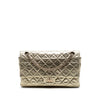 Chanel Quilted Metallic Aged Calfskin Reissue 2.55 Double Flap 226 Secondhand