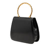 Ferragamo Calfskin Metal Top Handle Bag Secondhand