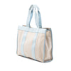 Fendi Zucca Trimmed Canvas Tote Secondhand