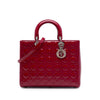 Dior Large Patent Cannage Lady Dior Secondhand