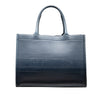 Secondhand Dior Medium Ombre Embossed Leather Book Tote