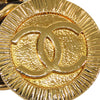 Secondhand Chanel Gold Plated CC Medallion Leather Woven Chain Belt