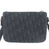 Dior Mini Oblique Jacquard and Mesh Dior 8 Messenger Bag Secondhand
