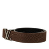 Louis Vuitton Mini Damier Suede Reversible Initiales Belt Secondhand