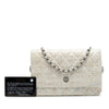Chanel CC Coated Tweed Wallet On Chain Secondhand