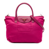 Prada Saffiano Trimmed Tessuto Satchel Secondhand
