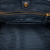 Prada Vitello Daino Trimmed Tessuto Satchel Secondhand