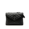 Saint Laurent Medium Matelasse Calfskin Monogram LouLou Shoulder Bag Secondhand