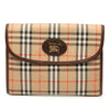 Burberry Haymarket Check Canvas Pouch Secondhand