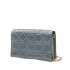 Dior Silk Cannage Lady Dior Wallet On Chain Secondhand