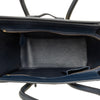 Celine Micro Tricolor Calfskin and Suede Luggage Tote Secondhand