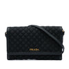 Prada Impuntu Tessuto Wallet on Strap Secondhand