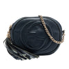 Gucci Mini Pebbled Calfskin Soho Chain Crossbody Secondhand
