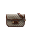 Gucci Medium GG Supreme Horsebit 1955 Shoulder Bag Secondhand
