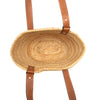 LOEWE Small Raffia Anagram Basket Tote Secondhand
