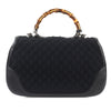 Gucci Large GG Neoprene New Bamboo Top Handle Bag Secondhand