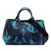 Prada Canvas Canapa Logo Camouflage Tote Secondhand