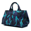 Prada Canvas Canapa Logo Camouflage Tote Secondhand