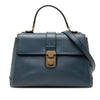Bottega Veneta Small Intrecciato Trimmed Nappa Piazza Top Handle Satchel Secondhand