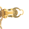 Chanel CC Gold Plated Faux Pearl Chain Link Clip On Earrings Secondhand