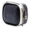Chanel Small CC Quilted Crumpled Calfskin Vanity Case Secondhand