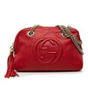 Gucci Calfskin Soho Chain Zip Shoulder Bag Secondhand