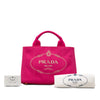 Prada Small Canvas Canapa Logo Satchel Secondhand