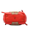 Burberry Small House Check Canvas Bridle Canterbury Tote Secondhand