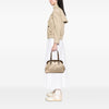 Celine Macadam Canvas Tassel Frame Satchel Secondhand