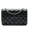 Chanel Quilted Patent Reissue 2.55 Wallet On Chain Secondhand