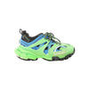 Balenciaga Track Panel Style Mesh and Nylon Sneakers in Green x Black, Size 36 EU Secondhand