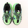 Balenciaga Track Panel Style Mesh and Nylon Sneakers in Green x Black, Size 36 EU Secondhand