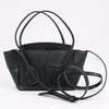 Bottega Veneta Arco Mini Leather Maxi Intrecciato 2Way Handbag in Black Secondhand