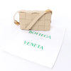 Bottega Veneta Cassette Maxi Intrecciato Leather Crossbody Bag in Beige Secondhand