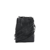 Bottega Veneta Cassette Mini Bucket Maxi Intrecciato Leather Handbag in Black Secondhand