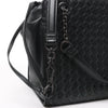 Bottega Veneta Intrecciato Leather 2Way Handbag in Black Secondhand
