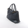 Bottega Veneta Intrecciato Leather 2Way Handbag in Navy Blue 194403 Secondhand