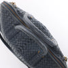 Bottega Veneta Intrecciato Leather 2Way Handbag in Navy Blue 194403 Secondhand
