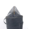 Bottega Veneta Intrecciato Leather 2Way Handbag in Navy Blue 194403 Secondhand