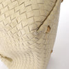 Bottega Veneta Montaigne  Intrecciato Leather Shoulder Bag in Beige 173398 Secondhand