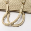 Bottega Veneta Montaigne  Intrecciato Leather Shoulder Bag in Beige 173398 Secondhand