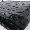 Secondhand Bottega Veneta Intrecciato Leather Shoulder bag in Black