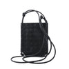 Secondhand Bottega Veneta Intrecciato Leather Shoulder bag in Black