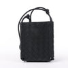 Secondhand Bottega Veneta Intrecciato Leather Shoulder bag in Black