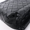 Secondhand Bottega Veneta Intrecciato Leather Shoulder bag in Black