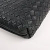 Bottega Veneta Nodini Intrecciato Leather Crossbody Bag in Black Secondhand