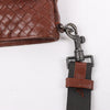 Bottega Veneta Nappa Intrecciato VN Crossbody Messenger Bag in Brown Secondhand