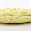 Secondhand Bottega Veneta Intrecciato Medium Turns Pouch Leather Shoulder bag in Yellow