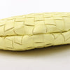 Secondhand Bottega Veneta Intrecciato Medium Turns Pouch Leather Shoulder bag in Yellow
