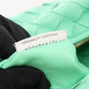 Bottega Veneta Intrecciato Mini Jodie Leather Handbag in Green Secondhand